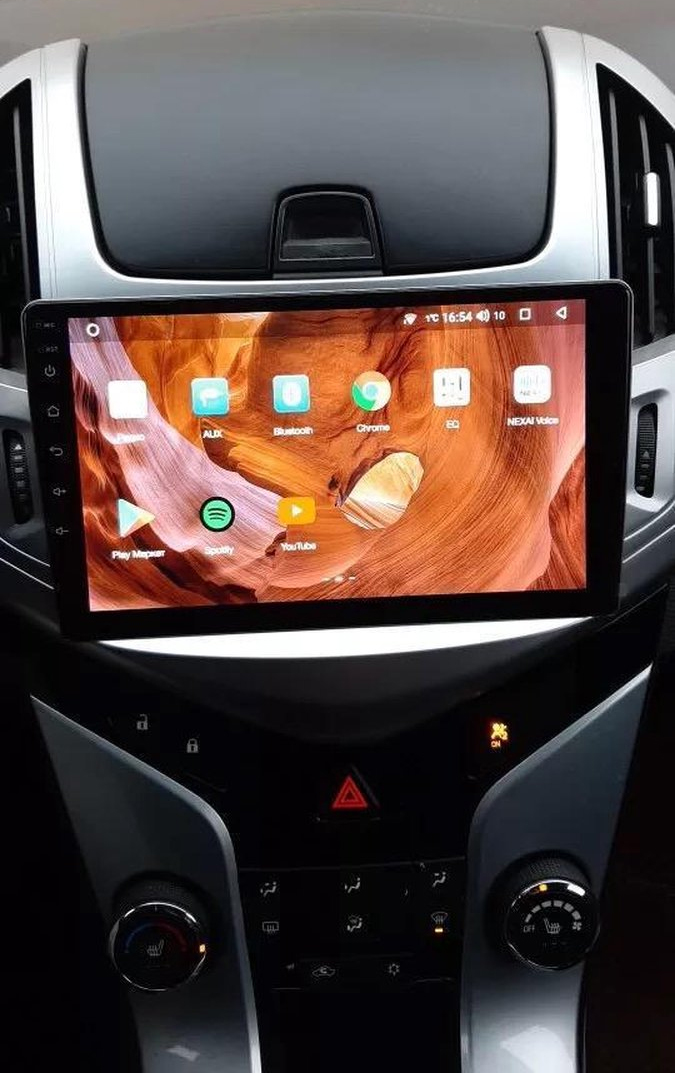 Autoradio Carplay GPS écran tactile QLED Android Auto Chevrolet Cruze de 2012 à 2015