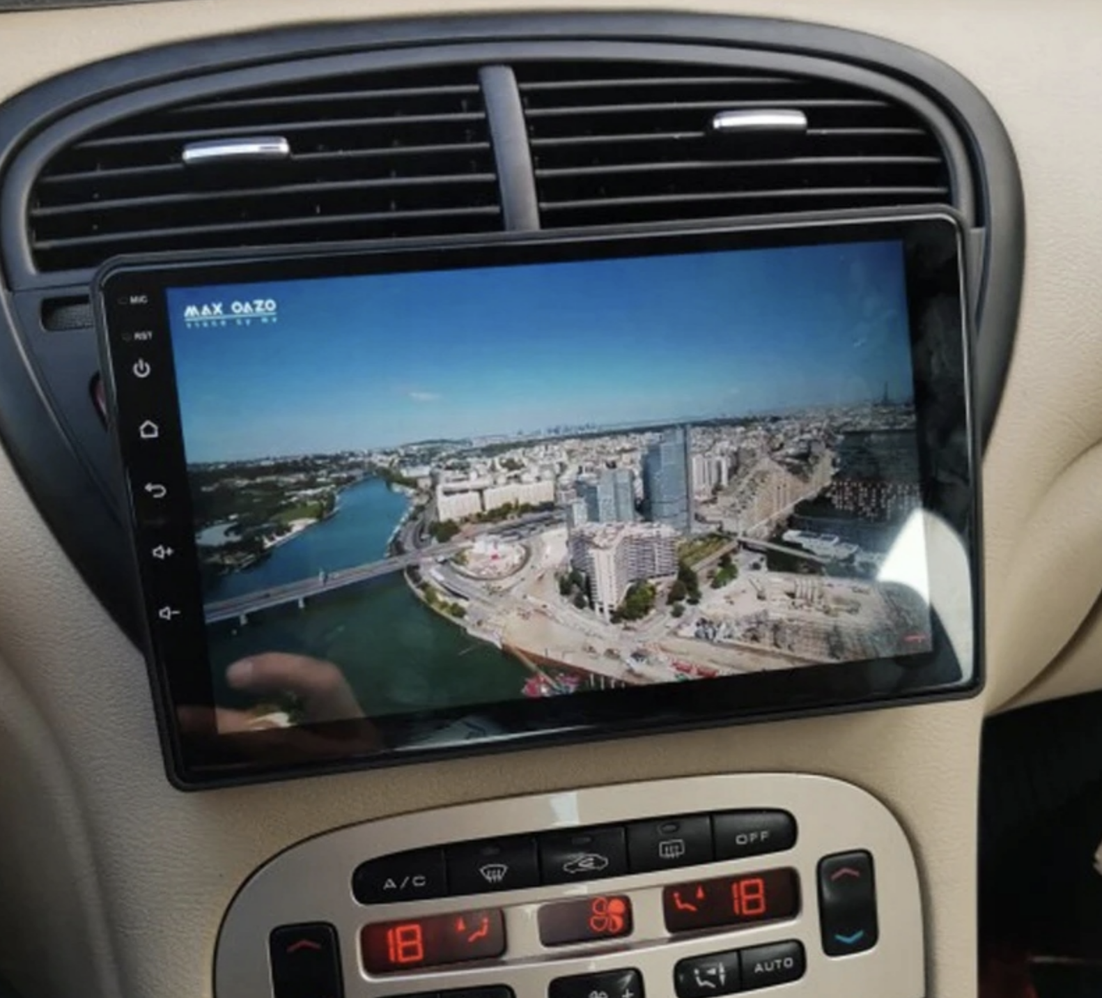 Autoradio Carplay GPS écran tactile QLED Android Auto Peugeot 607 de 2004 à 2010