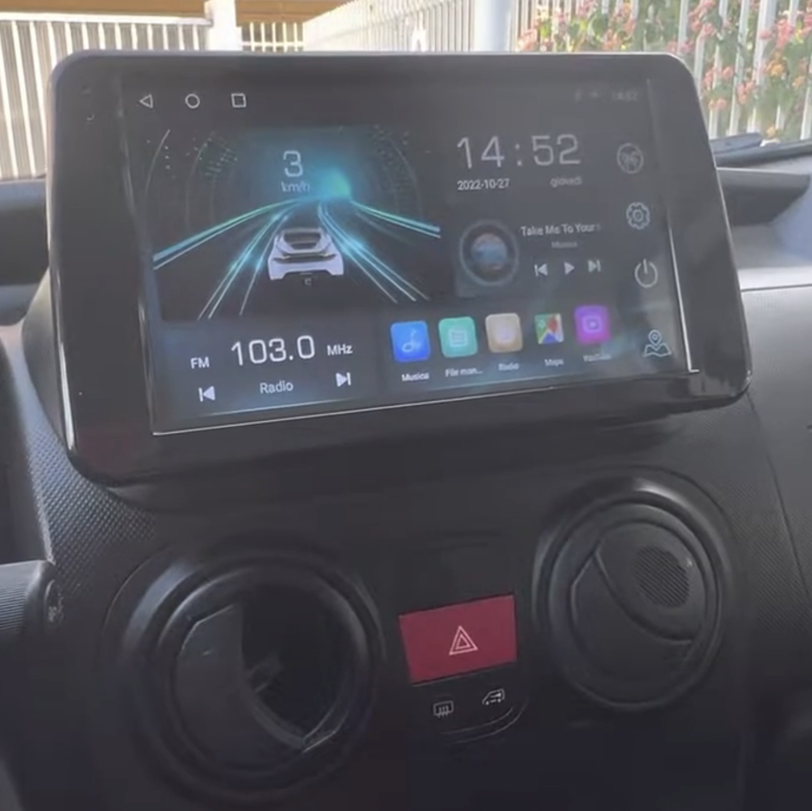 Autoradio Carplay GPS écran tactile QLED Android Auto Citroën Nemo de 2008 à 2017