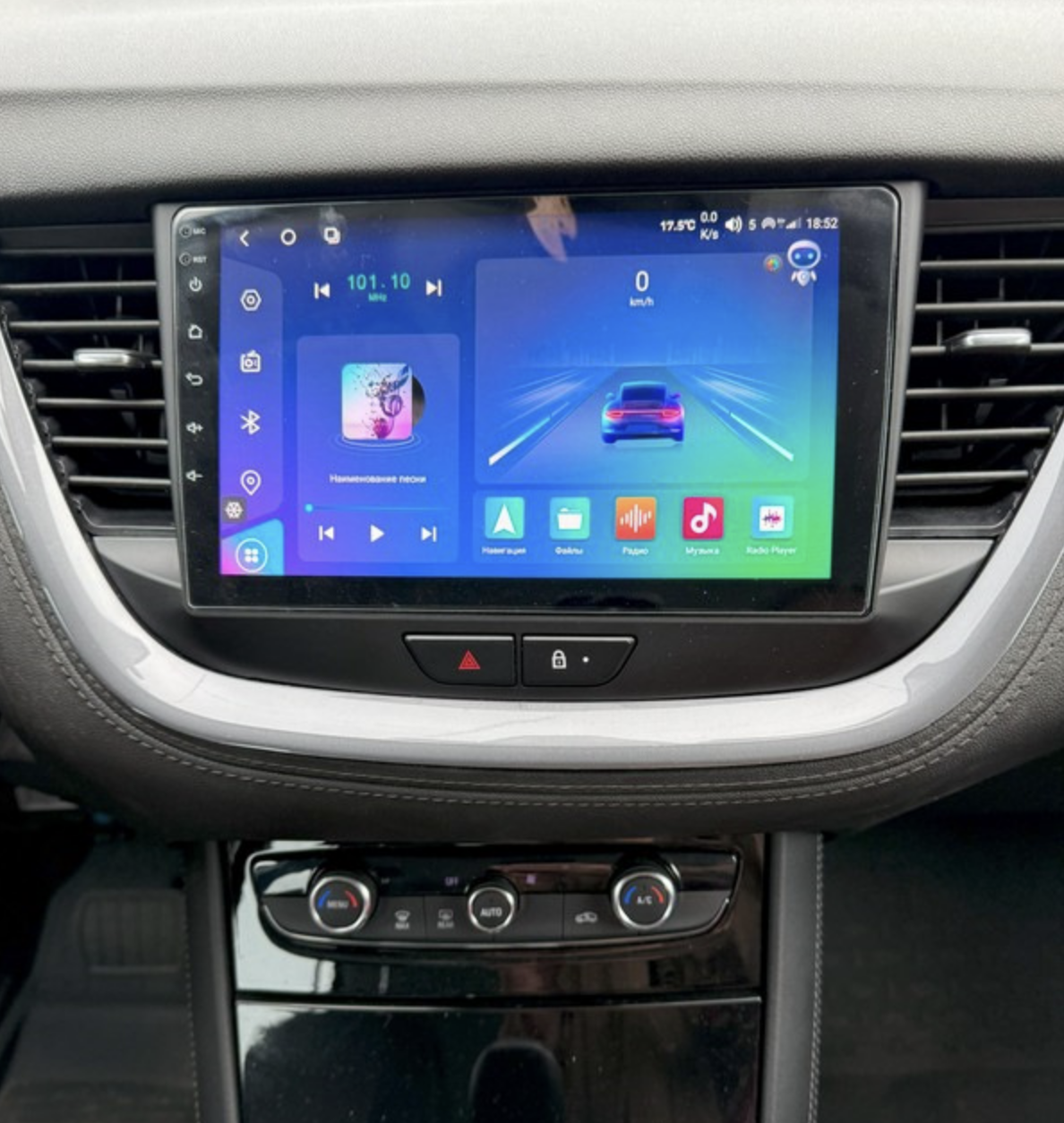 Autoradio Carplay GPS écran tactile QLED Android Auto Opel GrandLand X et Crossland X de 2017 à 2024