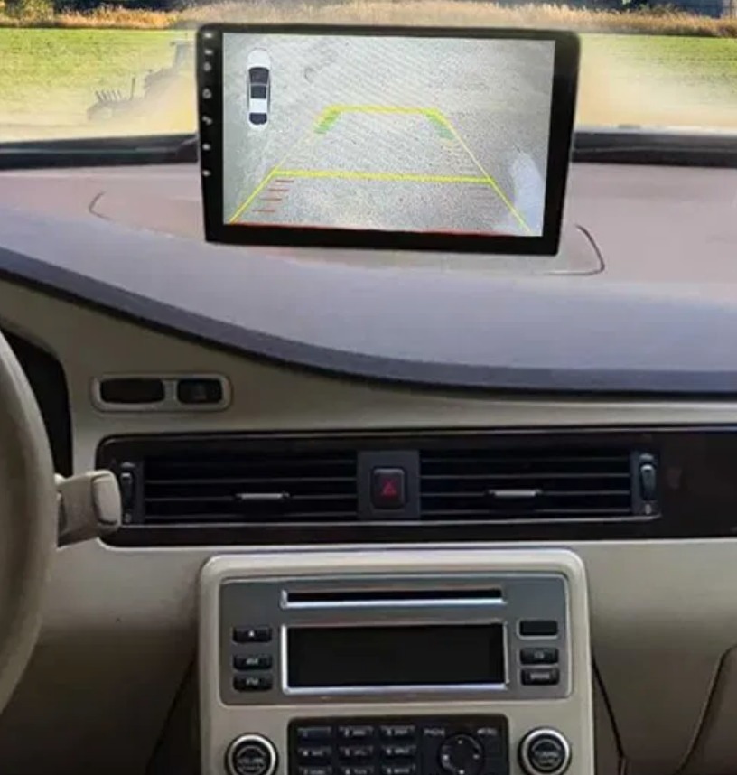 Autoradio Carplay GPS écran tactile QLED Android Auto Volvo S80 et XC70/V70 de 2008 à 2011