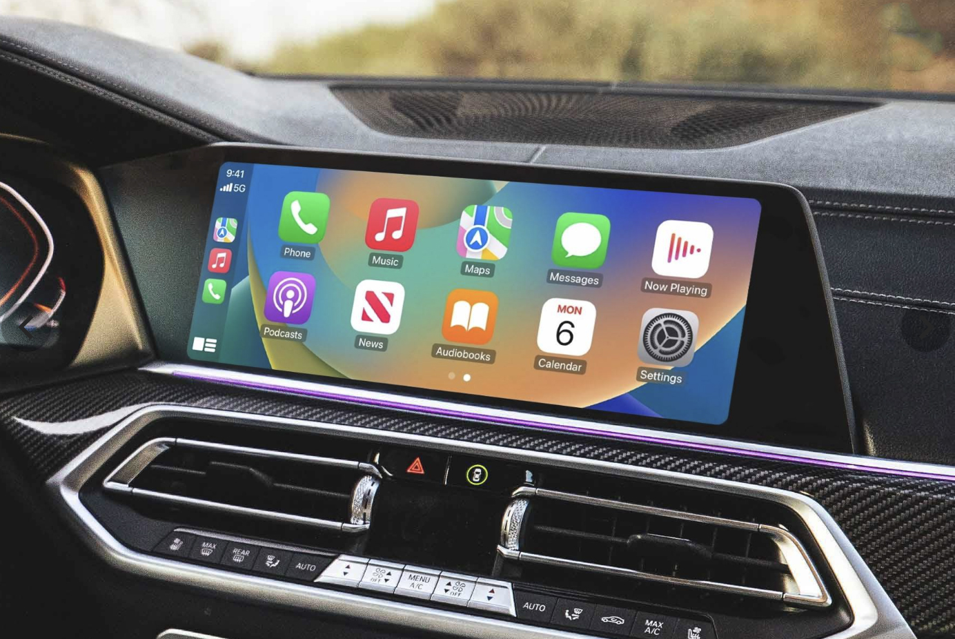 Boîtier CarPlay & Android Auto Sans Fil pour BMW X5 G05 et BMW X6 G06 (2019-2024) - Compatible Écran d\'Origine