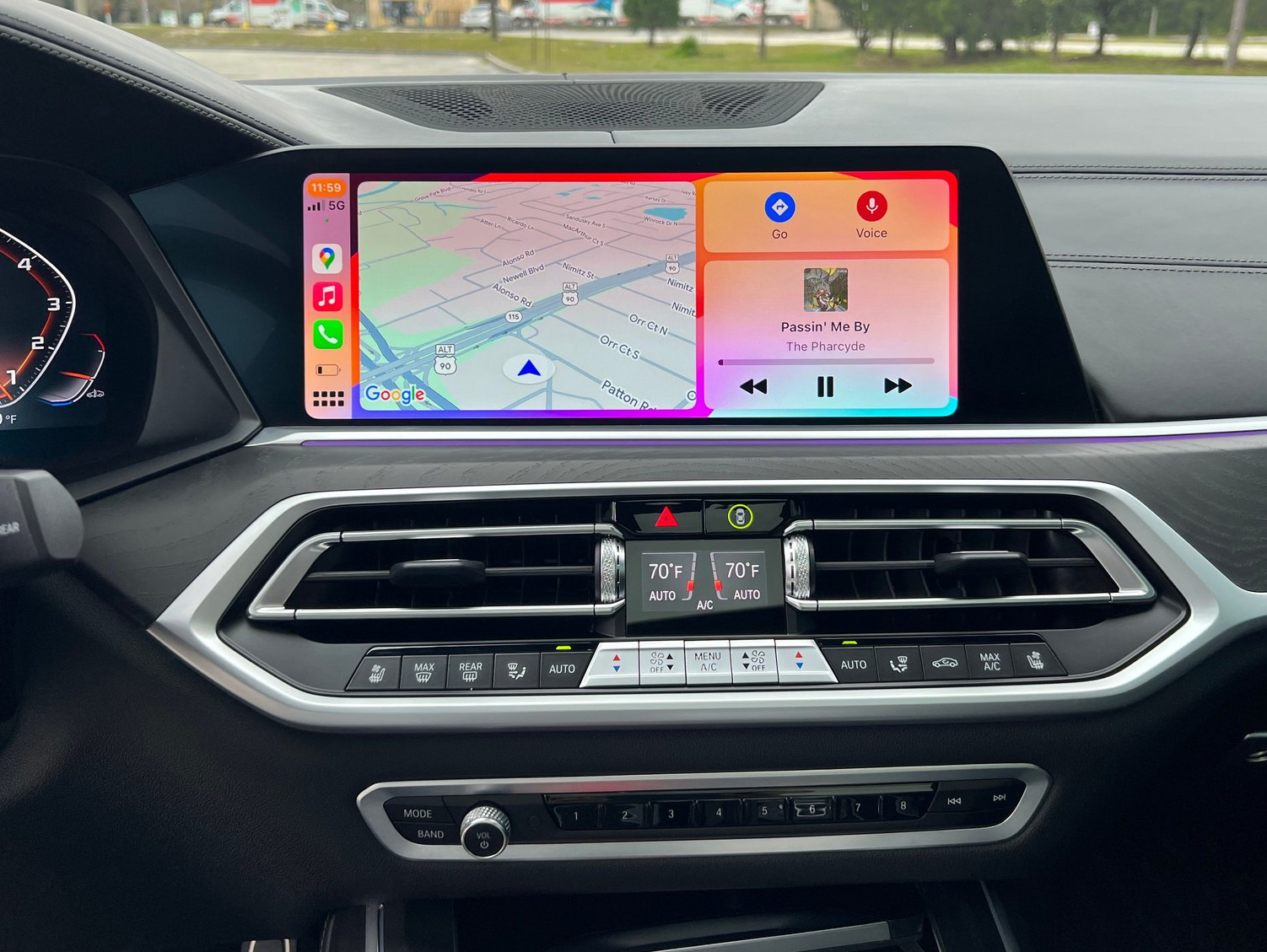 Boîtier CarPlay & Android Auto Sans Fil pour BMW X7 G07 (2019-2023) - Compatible Écran d\'Origine