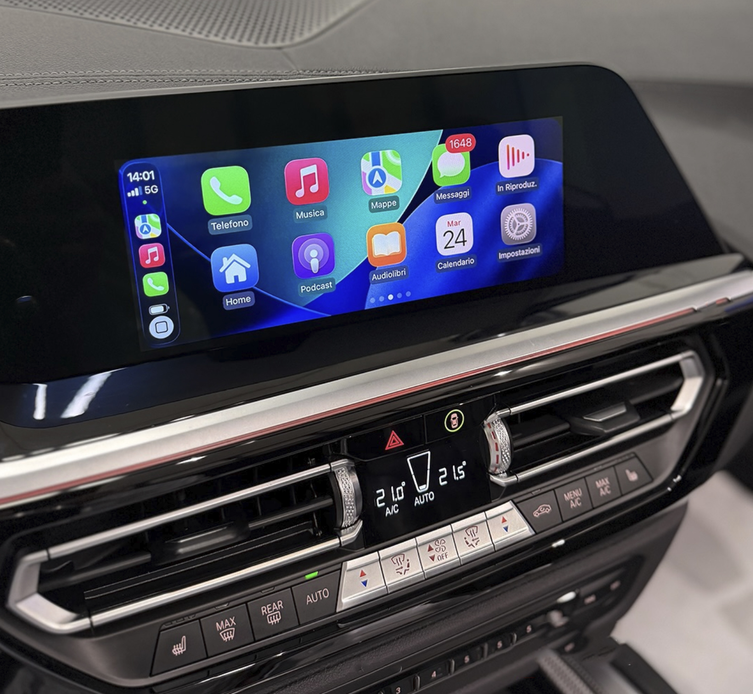 Boîtier CarPlay & Android Auto Sans Fil pour BMW Z4 G29 (2018-2026) - Compatible Écran d\'Origine