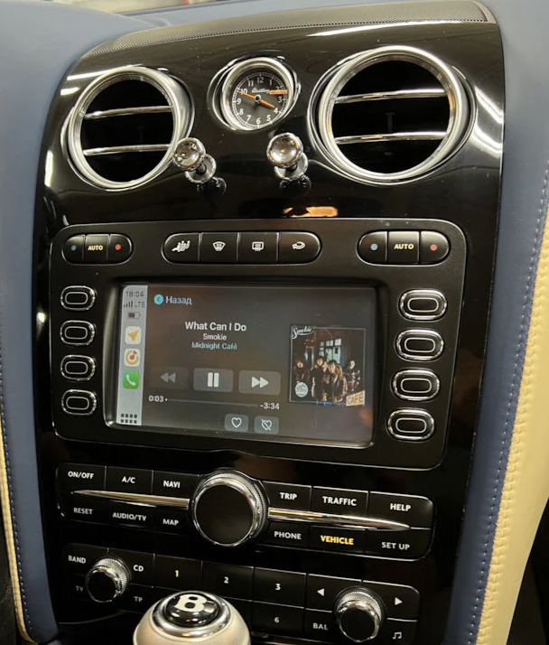 Boîtier CarPlay & Android Auto Sans Fil pour Bentley Continental GT (2004-2011) & Flying Spur (2005-2010) - Compatible Écran d\'Origine