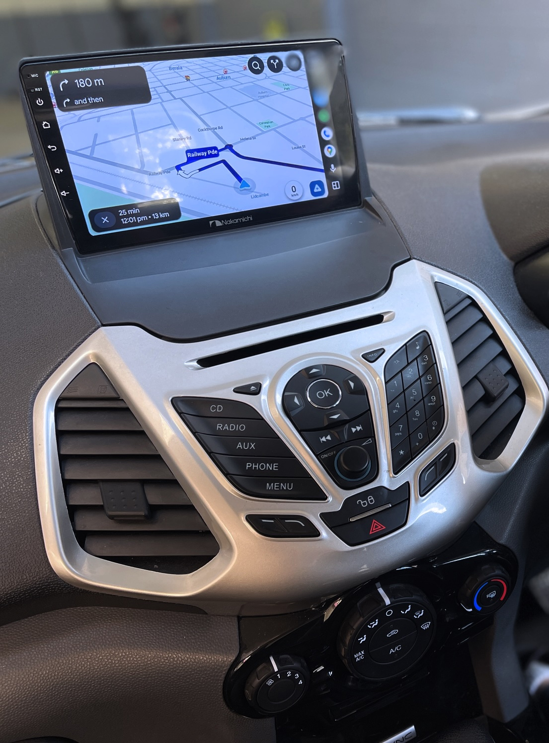Autoradio Carplay GPS écran tactile QLED Android Auto Ford EcoSport de 2012 à 2017