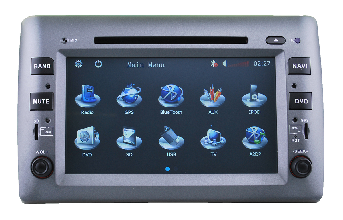 Autoradio GPS DVD Fiat Stilo - Mains libres et Ecran Tactile - HighTech ...