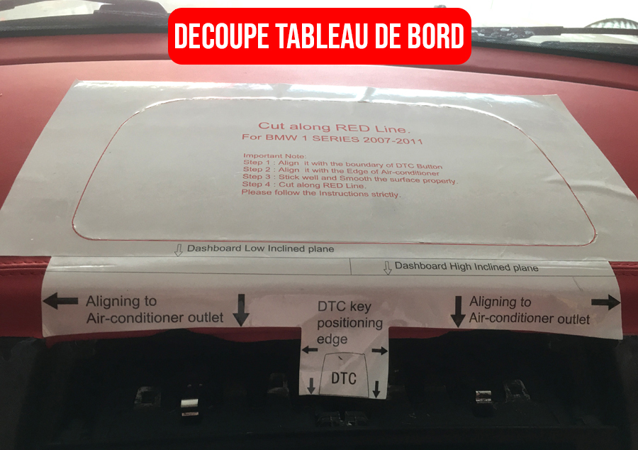 Acces au Menu Origine BMW