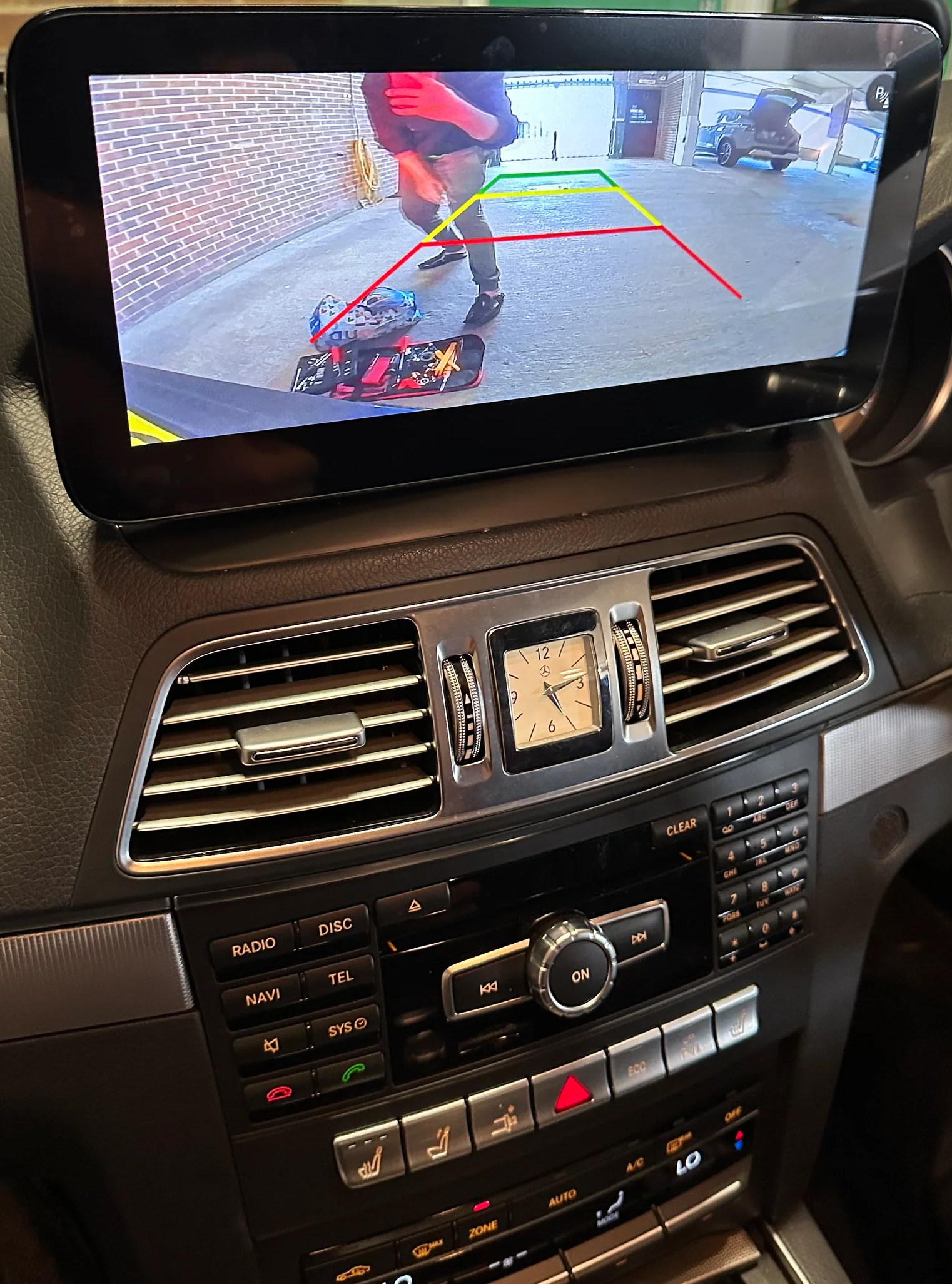 Interface Mercedes OEM intégrée écran Android W207 Coupé NTG4.5