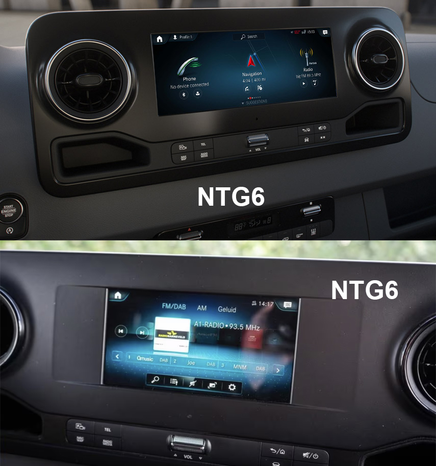 version NTG6 Mercedes Sprinter
