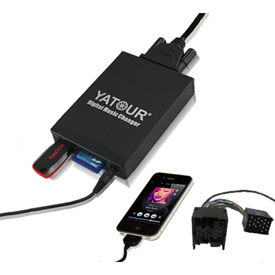 Interface Usb Mp3 iPod Auxiliaire (Bluetooth) BMW Connecteur 17pin -Série 3 E46, Série 5 E39, Série 7 E38, X3 E83, X5 E53, BMW Z3 & Z8, Compact