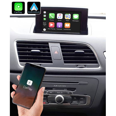 Système Apple Carplay sans fil et Android Auto pour Audi Q3 de 2011 à 2018