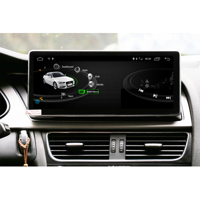 Ecran tactile Android 10.0 avec Apple Carplay Bluetooth Audi A4 et Audi A5 de 2008 à 2016