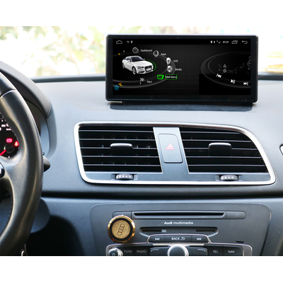Ecran tactile 1920x720 Android Auto et Apple Carplay Bluetooth Audi Q3 de 2011 à 2018