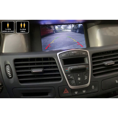 Interface Multimédia vidéo pour caméra compatible Renault Laguna 3 de 2010 à 2015