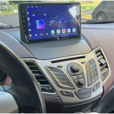 Ecran tactile QLED GPS Apple Carplay et Android Auto sans fil Ford Fiesta de 2008 à 2017