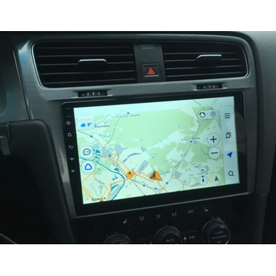 Ecran tactile QLED GPS Apple Carplay et Android Auto sans fil Volkswagen Golf de 2013 à 2020