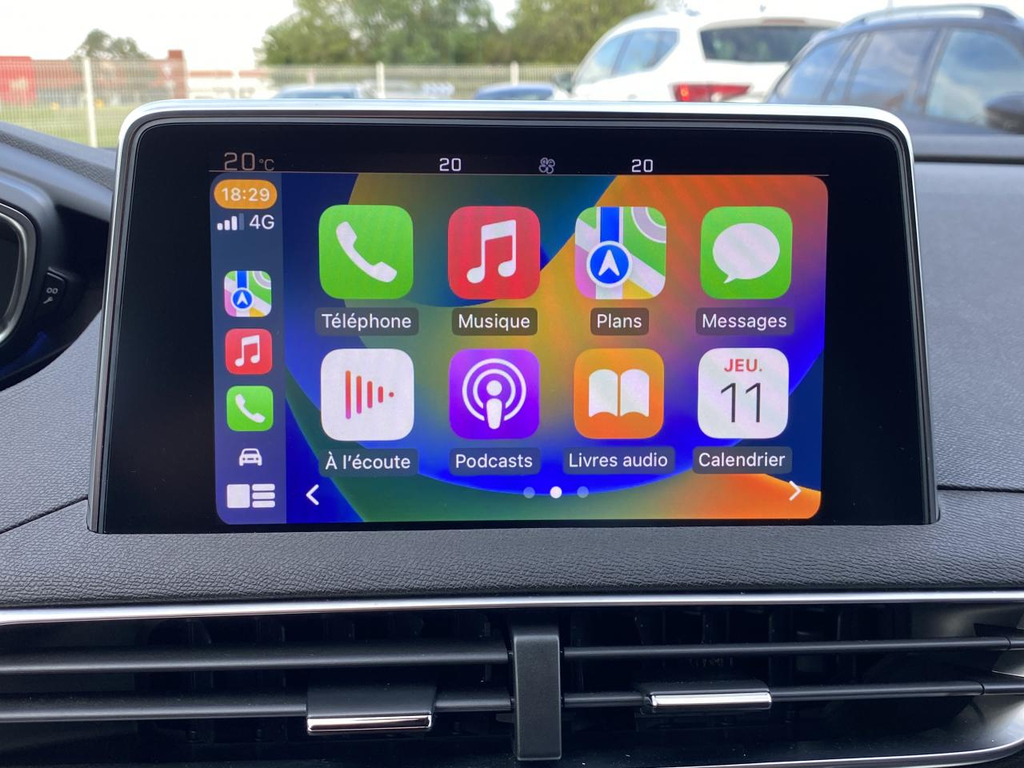 Adaptateur CarPlay/Android Auto Sans Fil Pour Peugeot 3008 2018-2021 - Bluetooth 5.0, Plug & Play