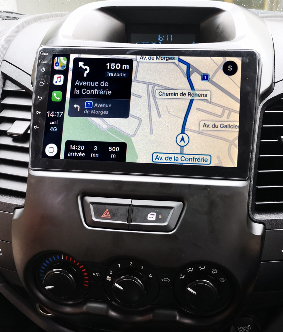 Avis et commentaires de Ecran tactile QLED Android 12.0 et Apple Carplay Ford Ranger