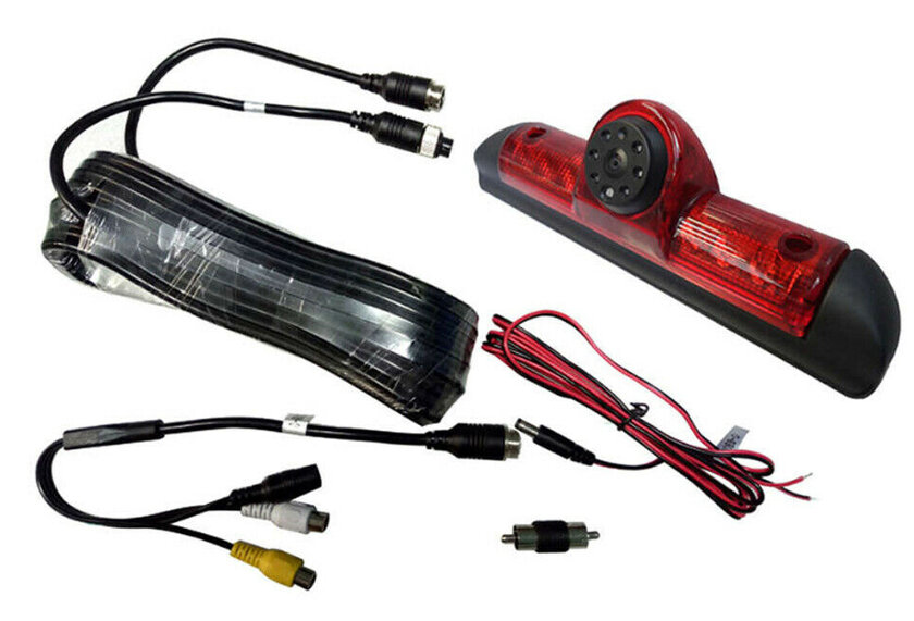 Kit Caméra De Recul Double Objectif Pour Fiat Scudo, Citroën Jumpy, Peugeot Expert, Toyota ProAce - Vision Nocturne, étanche IP68