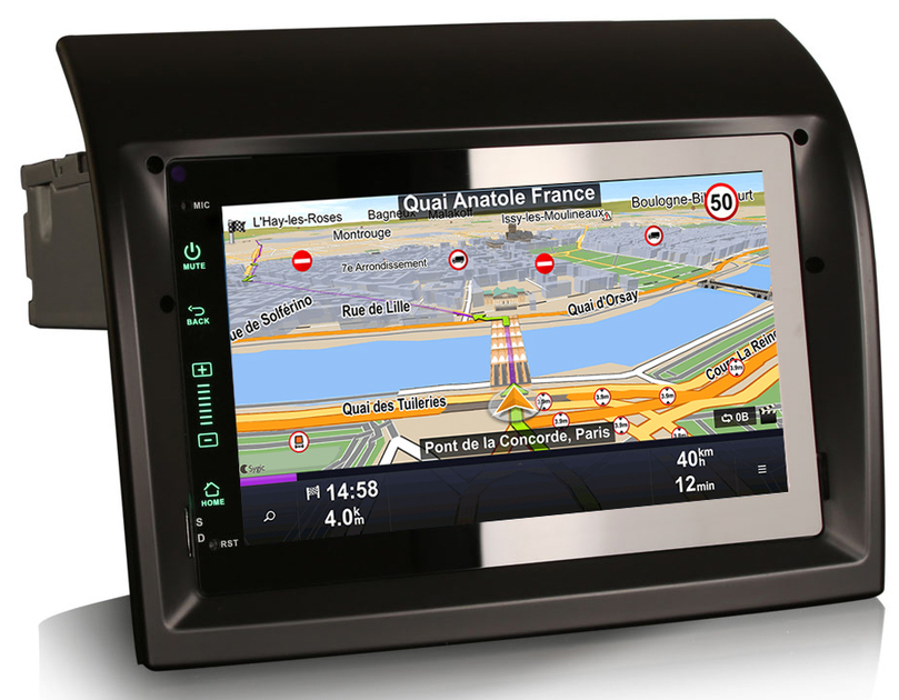Autoradio tactile GPS et Apple Carplay Fiat Ducato depuis 2014