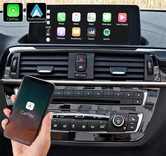 Подключение android auto bmw