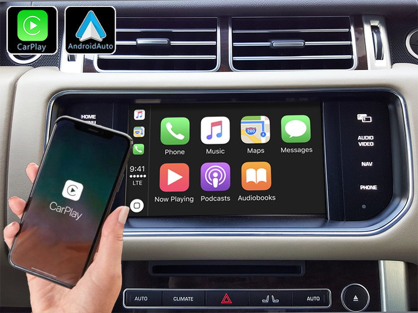 Carplay range rover 2013