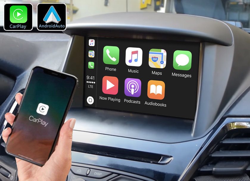 Boitier Apple Carplay sans fil et Android Auto pour Ford Fiesta