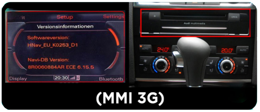 Audi Q7: Écran 32cm Android 13 & CarPlay Sans Fil