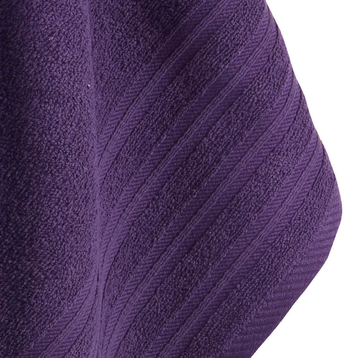 Serviette drap de bain 100% coton 450 g m² qualité Alex lila detail