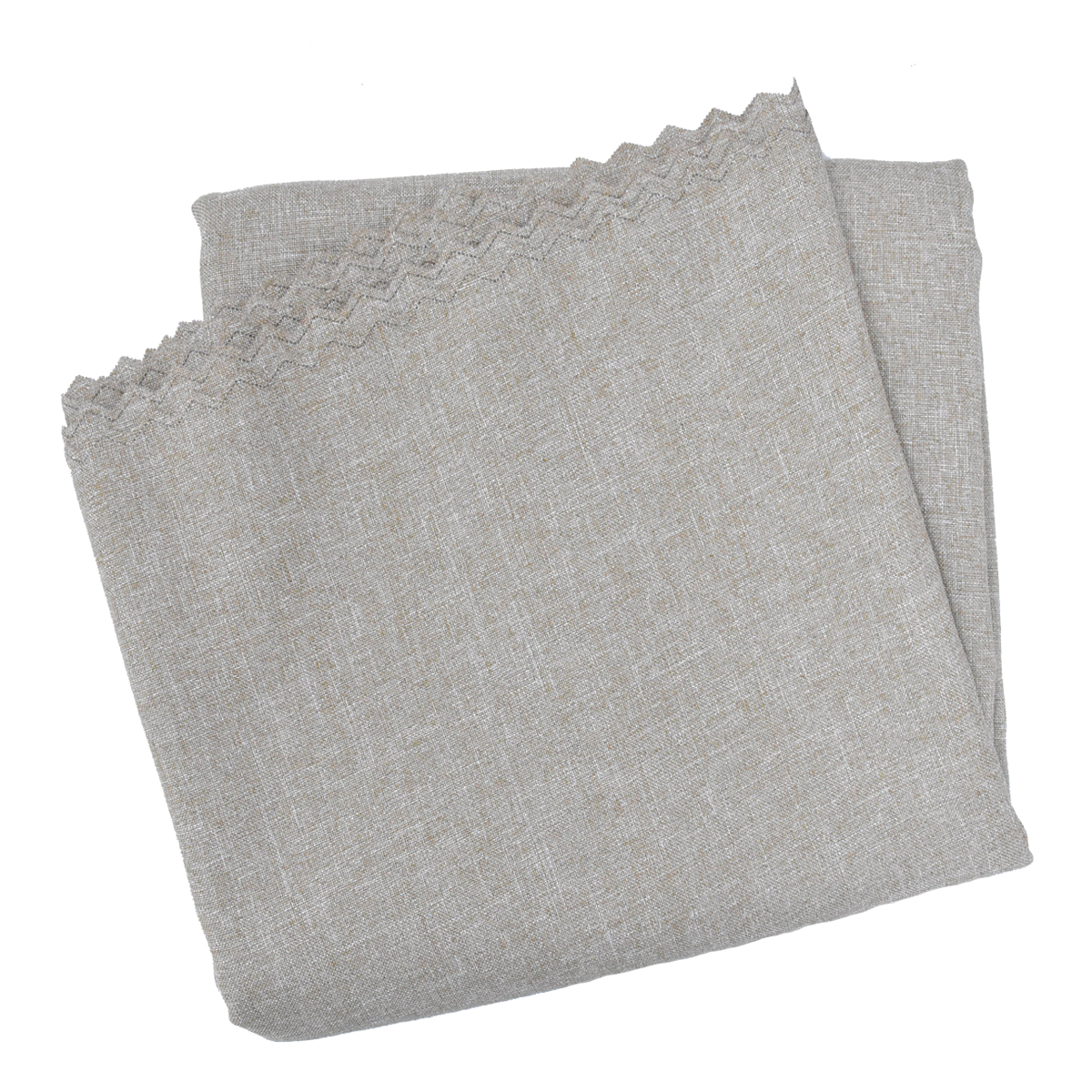 Nappe rectangulaire polyester effet lin haut de gamme trinity beige 2