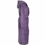 Peignoir 100% coton 400 g m² qualité  memi lila 2