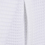 peignoir nid dabeille 100% coton qualité blanc 3