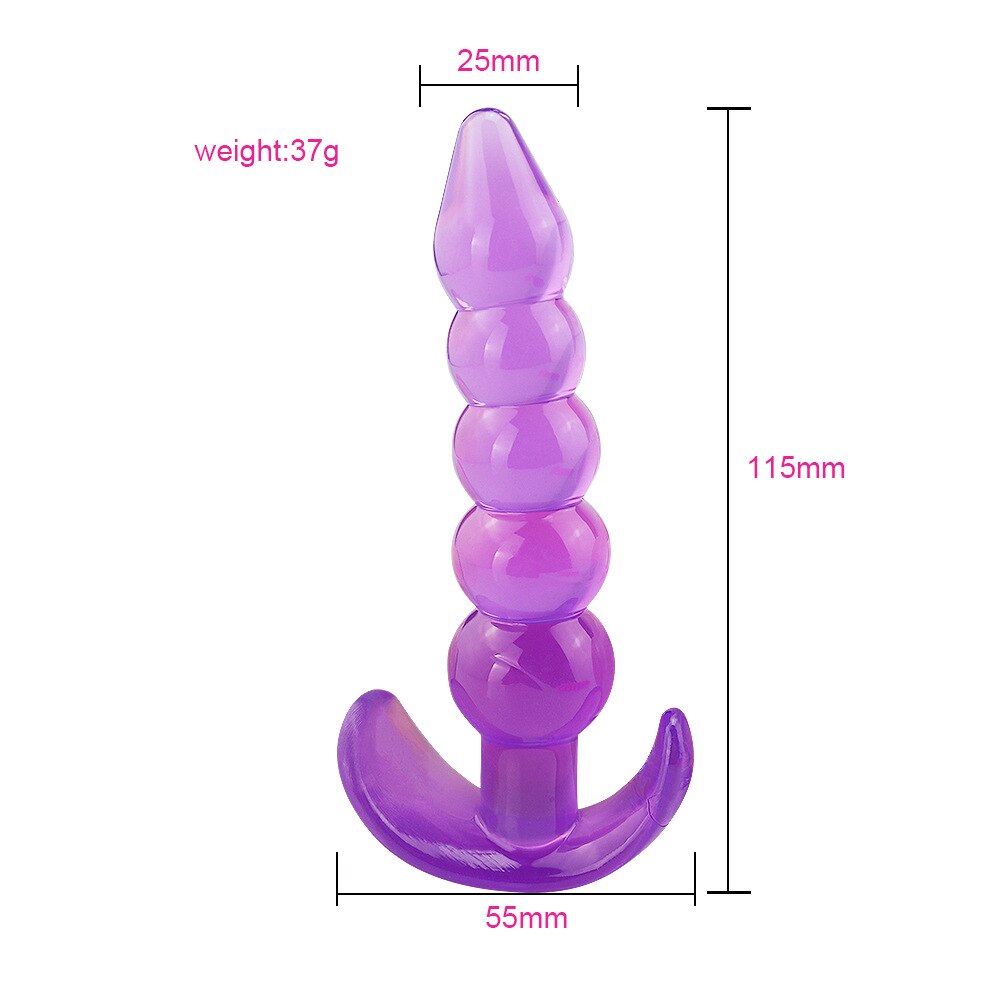 VETIRY-perles-anales-gel-e-Plug-Anal-godemichet-Anal-g-spot-Prostate-masseur-Silicone-adulte-jouets