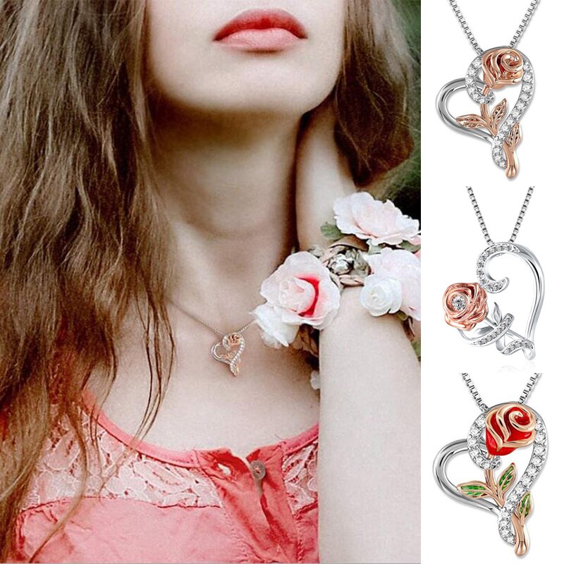 Collier-en-forme-de-c-ur-pour-femmes-pendentif-en-alliage-cristal-couleur-or-ou-argent