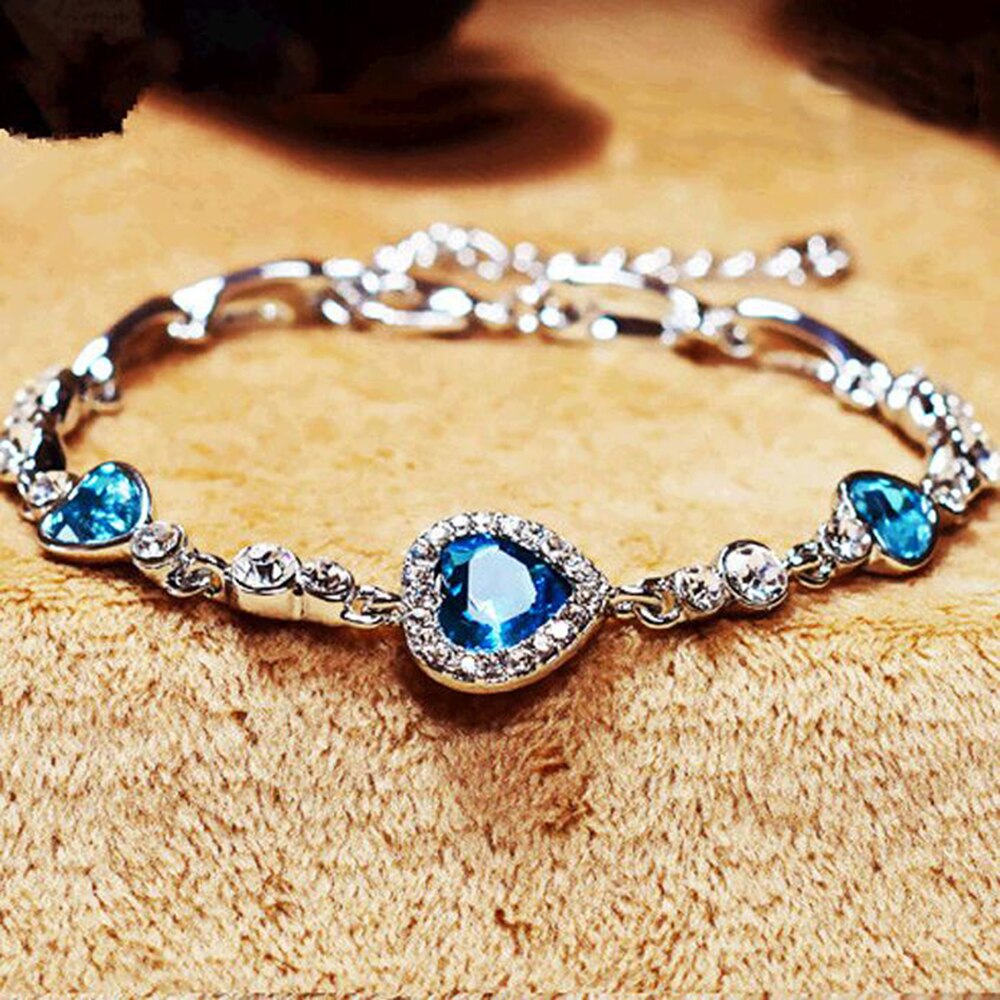 FAMSHIN-Bracelet-avec-strass-en-cristal-pour-femmes-Bracelet-le-plus-chaud-cha-ne-bleu-oc