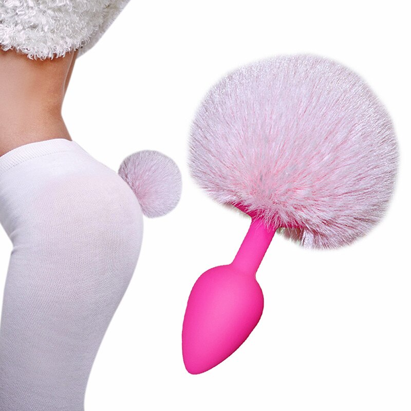 Jouets-sexuels-pour-adultes-jouets-pour-Couples-en-Silicone-Plug-Anal-Cosplay-Sexy-mignon-queue-anale