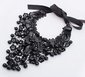 Nouveau-collier-Sexy-gothique-Chokers-cristal-noir-dentelle-cou-collier-ras-du-cou-Vintage-victorien-femmes