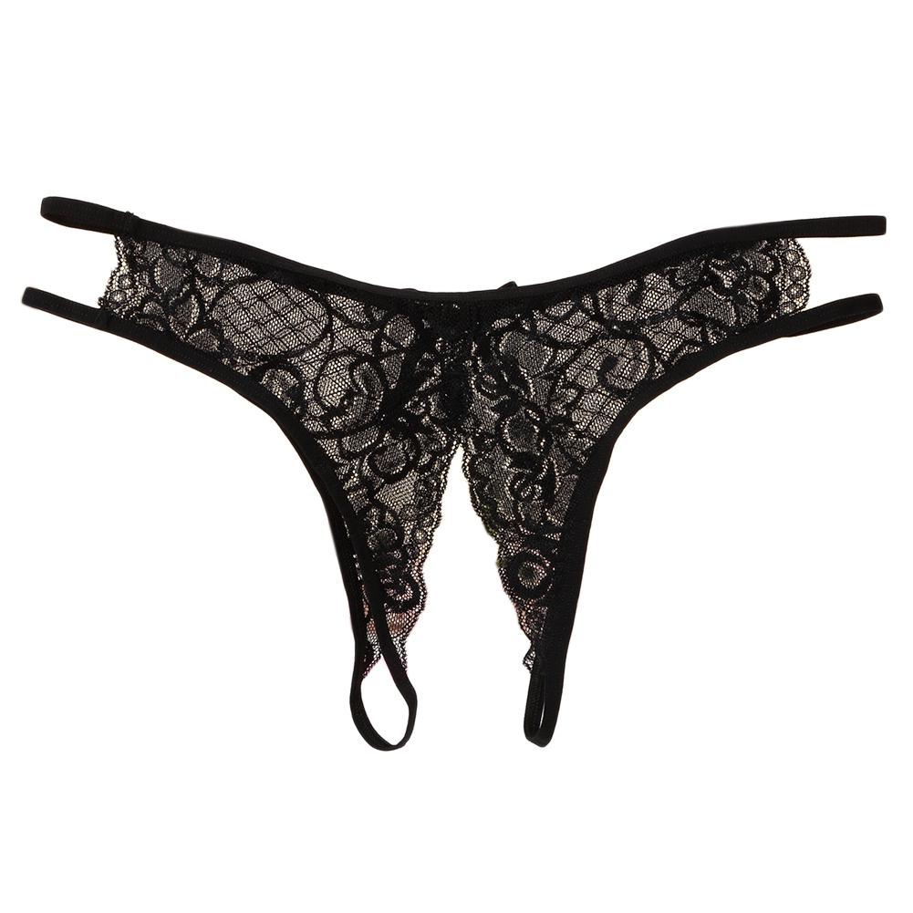 MISSKY-femmes-Sexy-Lingerie-chaude-rotique-ouvert-entrejambe-culotte-porno-dentelle-transparente-sous-v-tements-entrejambe