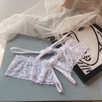 Femmes-Sexy-Lingerie-rotique-ouvert-entrejambe-culotte-dentelle-Transparent-entrejambe-sous-v-tements-sous-v-tements