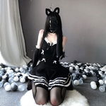 2020-nouveau-Sexy-femme-de-chambre-Cosplay-Costumes-mignon-noir-robe-et-string-Sexy-Anime-cole