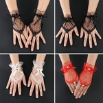 Gants-de-f-te-de-la-mari-e-Gants-tendance-de-couleur-blanche-noire-rouge-gants