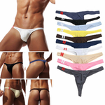 Sous-v-tements-pour-hommes-string-en-T-Sexy-respirant-tanga-Lingerie-la-mode