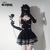 2020-nouveau-Sexy-femme-de-chambre-Cosplay-Costumes-mignon-noir-robe-et-string-Sexy-Anime-cole