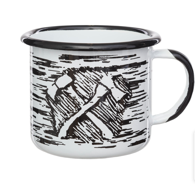 AXE ENAMEL MUG 0,35 L 3