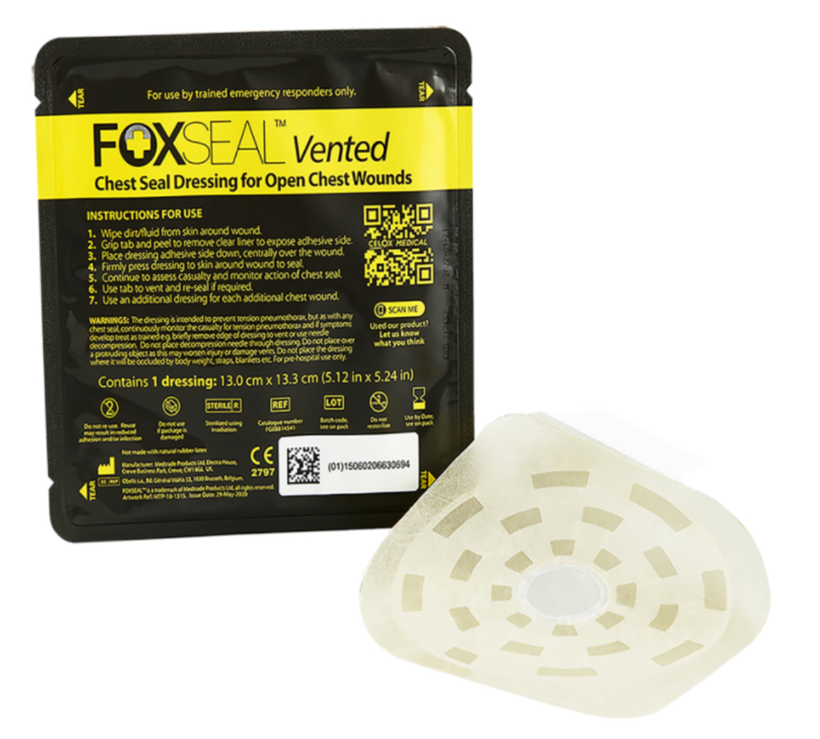 FOXSEAL VENTED CHEST SEAL