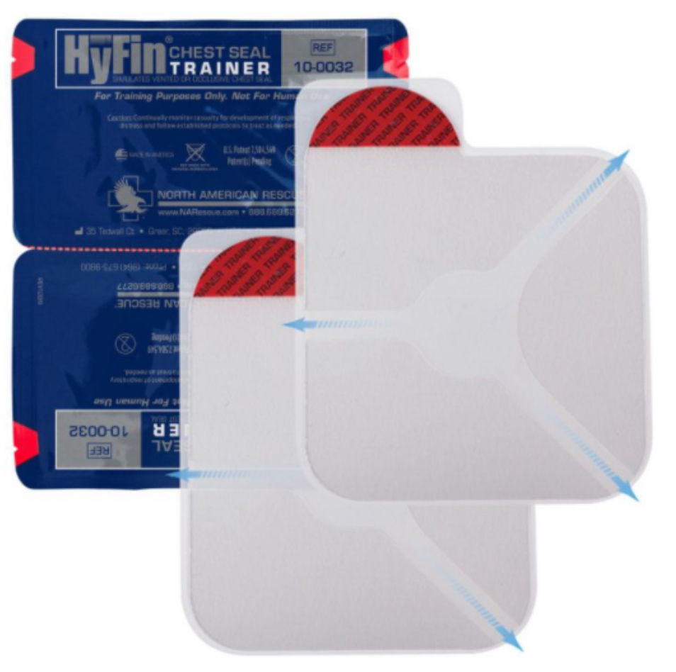 HYFIN VENT CHEST SEAL TWIN PACK - TRAINER