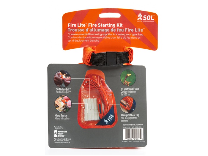 SOL Fire Lite Fire Starting Kit