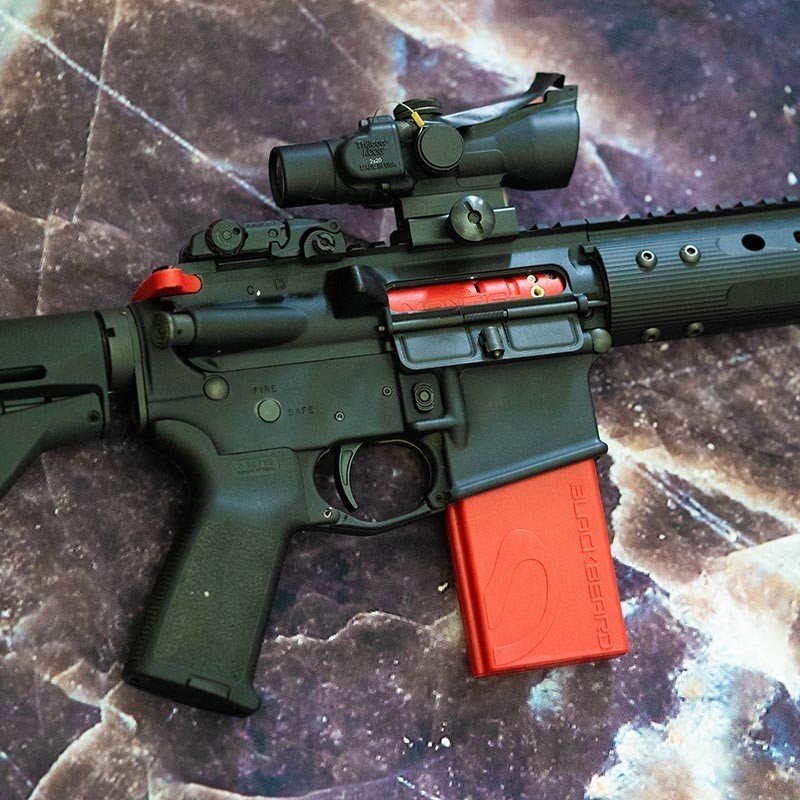 MANTIS LASER ACADEMY BLACKBEARD AR15 LASER ROUGE