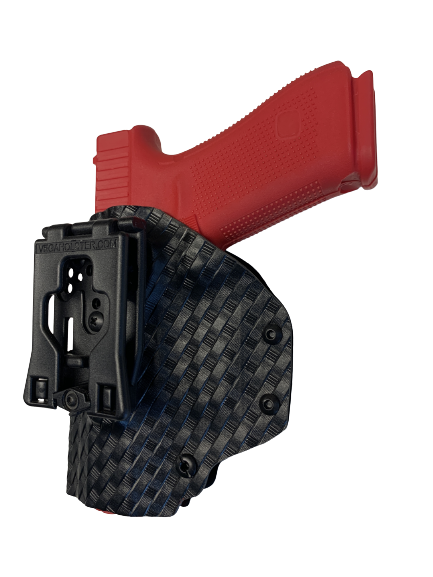 Holster sur mesure TACO arme avec lampe (OWB)